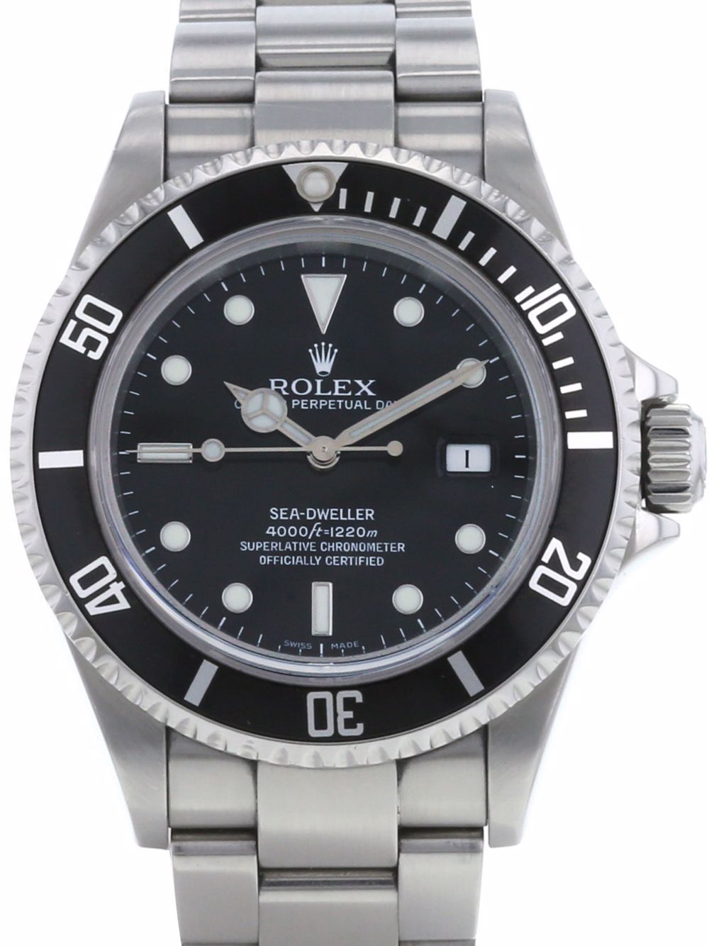 фото Rolex наручные часы sea-dweller pre-owned 40 мм 2008-го года