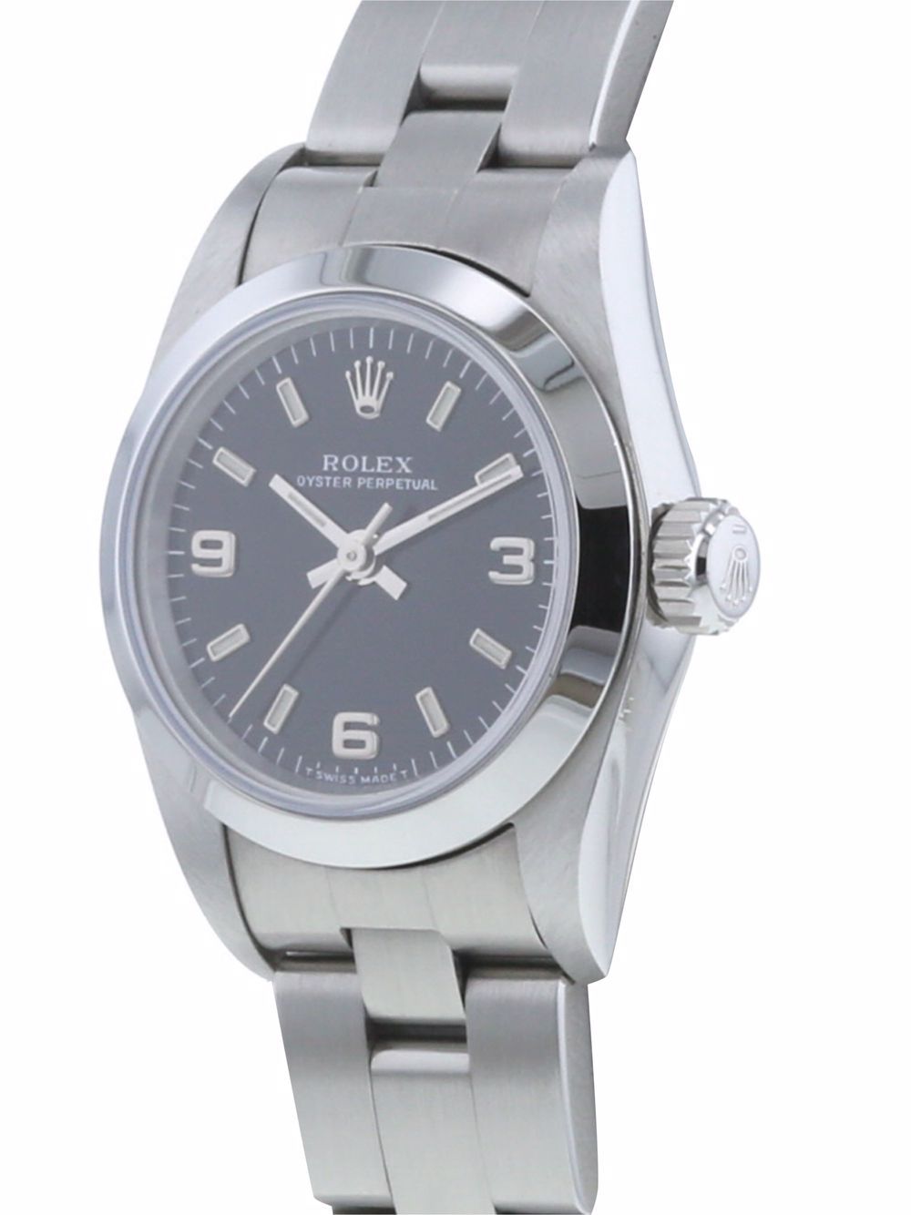 фото Rolex наручные часы lady oyster perpetual pre-owned 25 мм 1996-го года