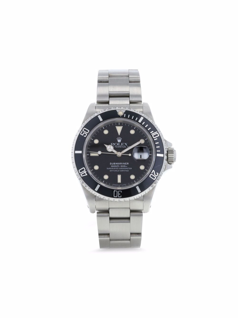 фото Rolex наручные часы submariner date pre-owned 40 мм 1991-го года