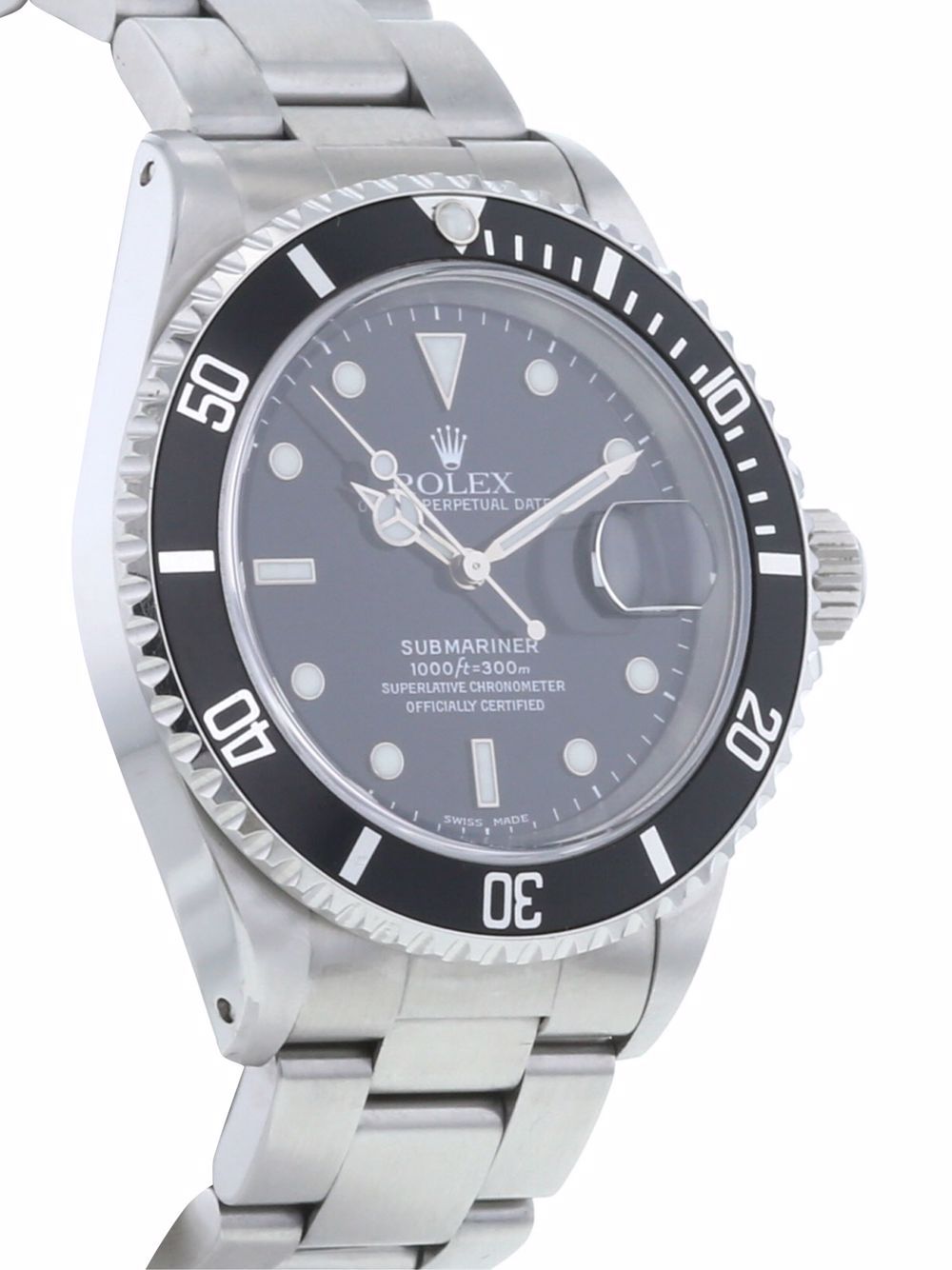 фото Rolex наручные часы submariner date pre-owned 40 мм 2000-х годов