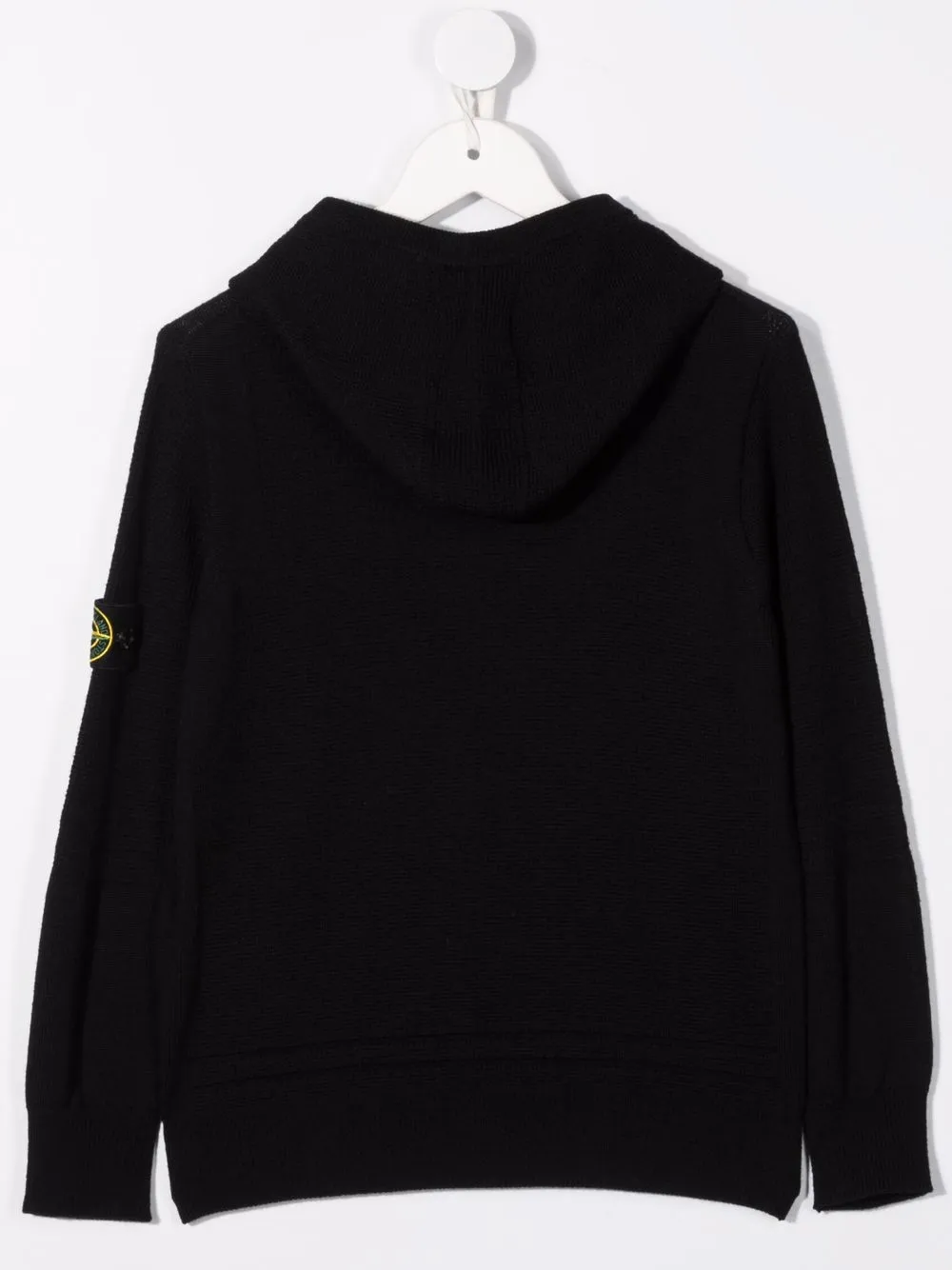 фото Stone island junior худи на молнии с логотипом