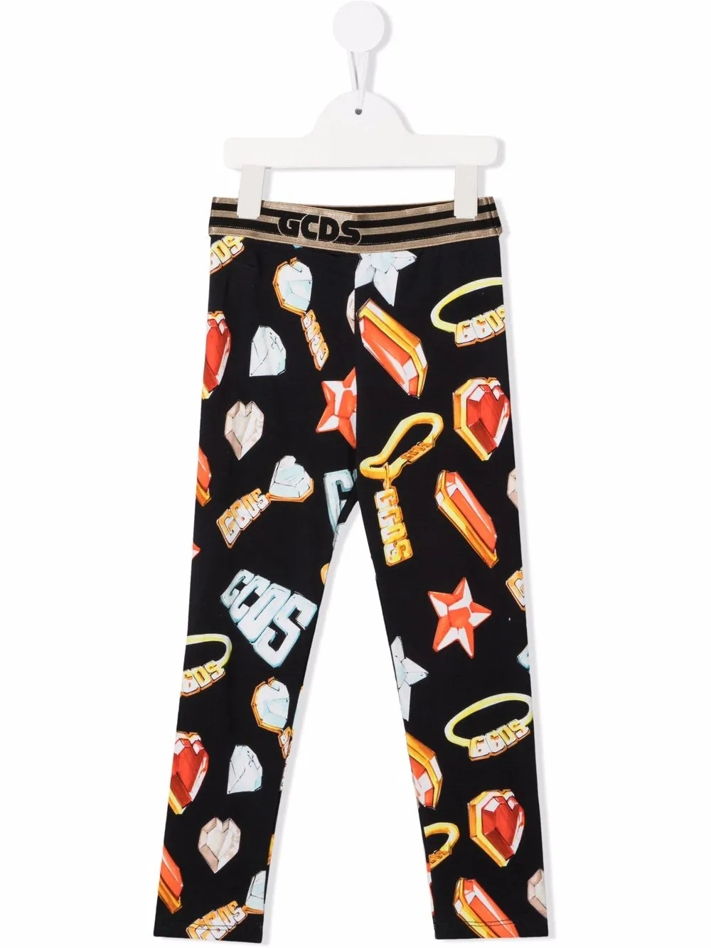Gcds Kids легинсы с графичным принтом