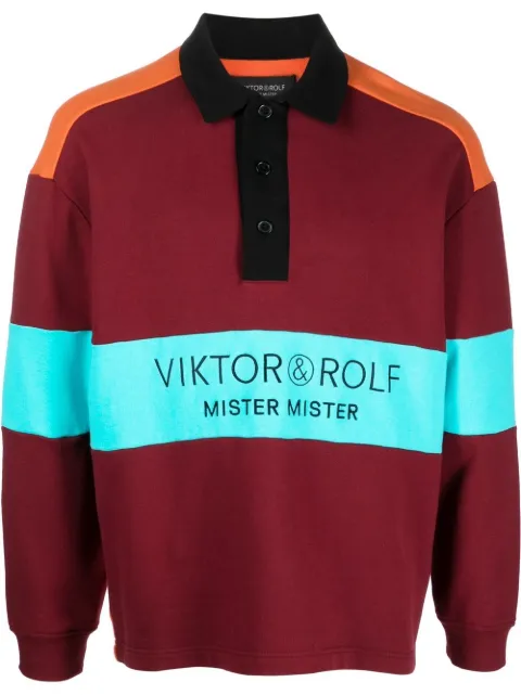 Viktor & Rolf V&R Mister Mister long-sleeve polo shirt