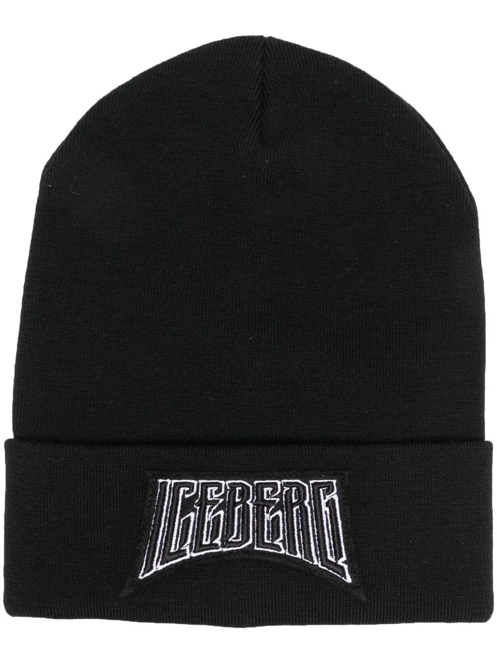 

Iceberg gorro con logo bordado - Negro