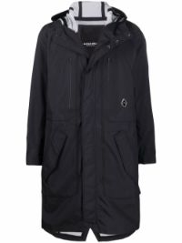 39%OFF！＜Farfetch＞ A-COLD-WALL* System パーカーコート - ブラック画像