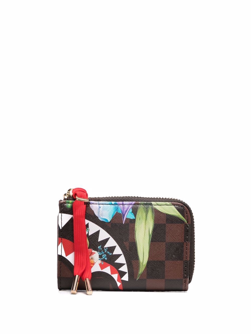 Sprayground кошелек Garden of Sharks в клетку 4448₽