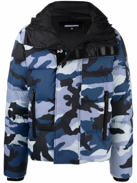 black and white camo jacket