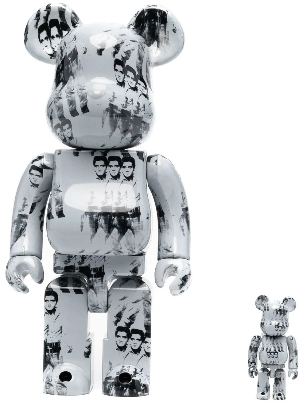 

Medicom Toy set de juguete Bearbrick Elvis Presley - Gris