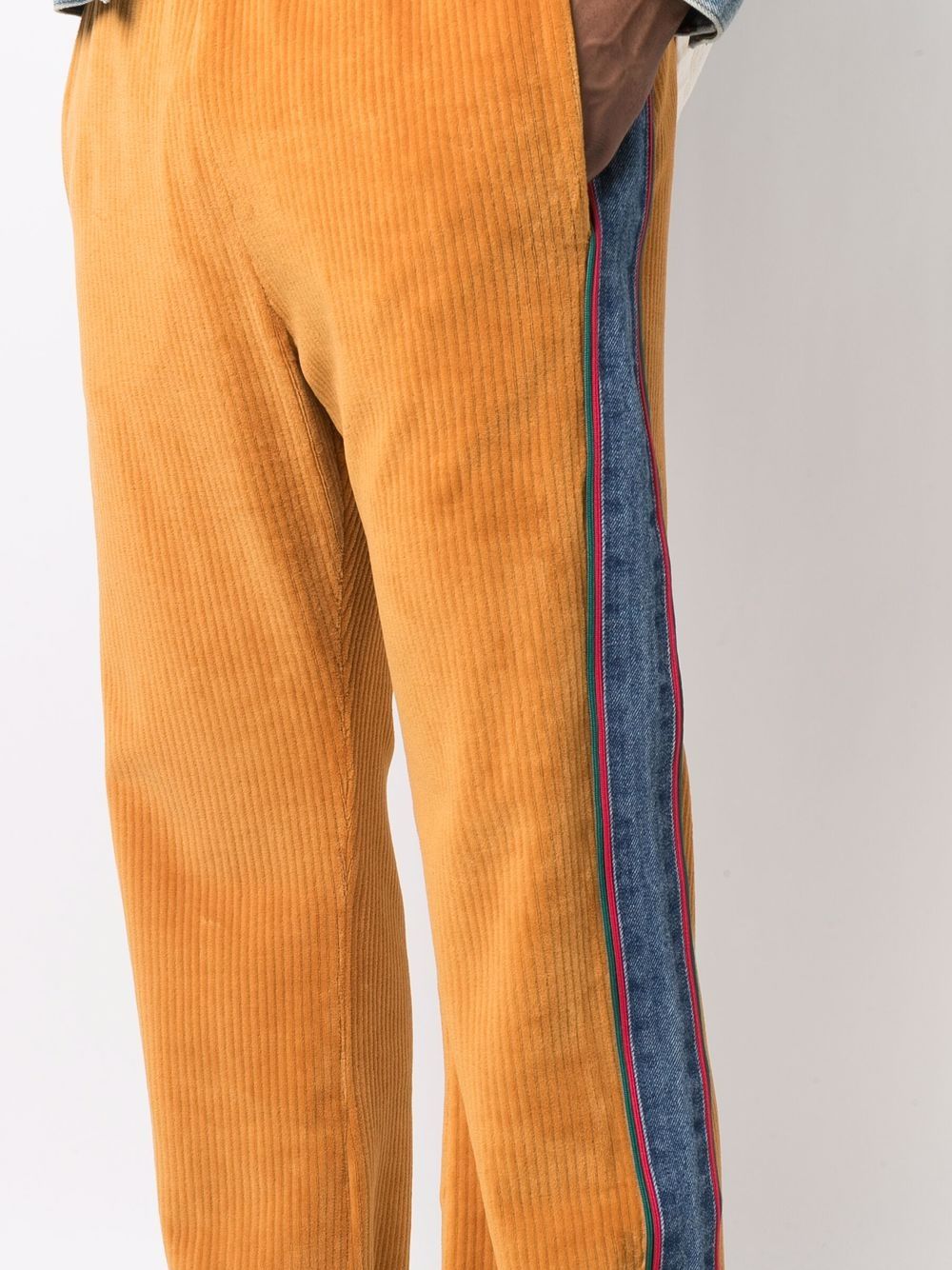 Shop Diesel P-meyerly Track Pants In Orange