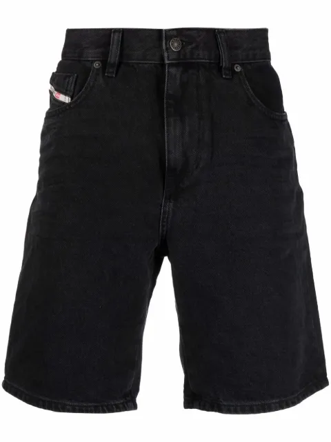 Diesel straight-fit denim shorts