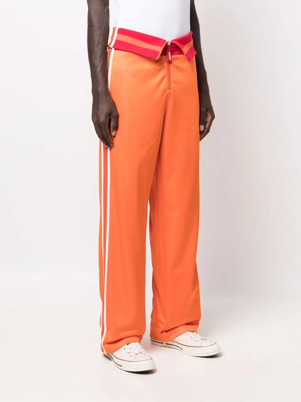  Diesel Gerade High Waist Jogginghose   Orange 