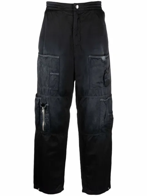 Diesel pantalones holgados con múltiples bolsillos