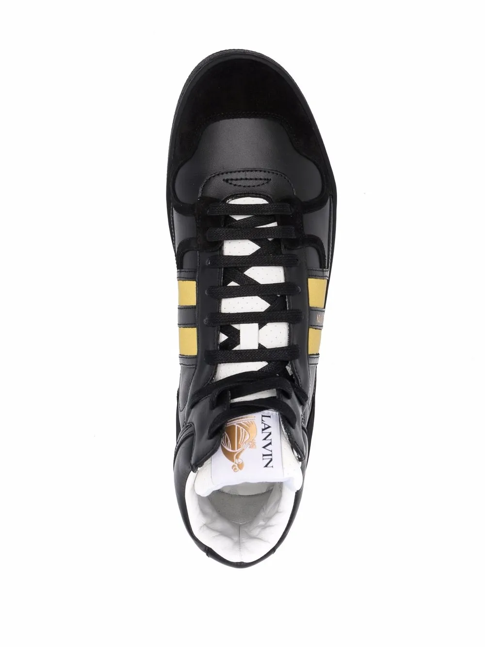 фото Lanvin высокие кеды clay