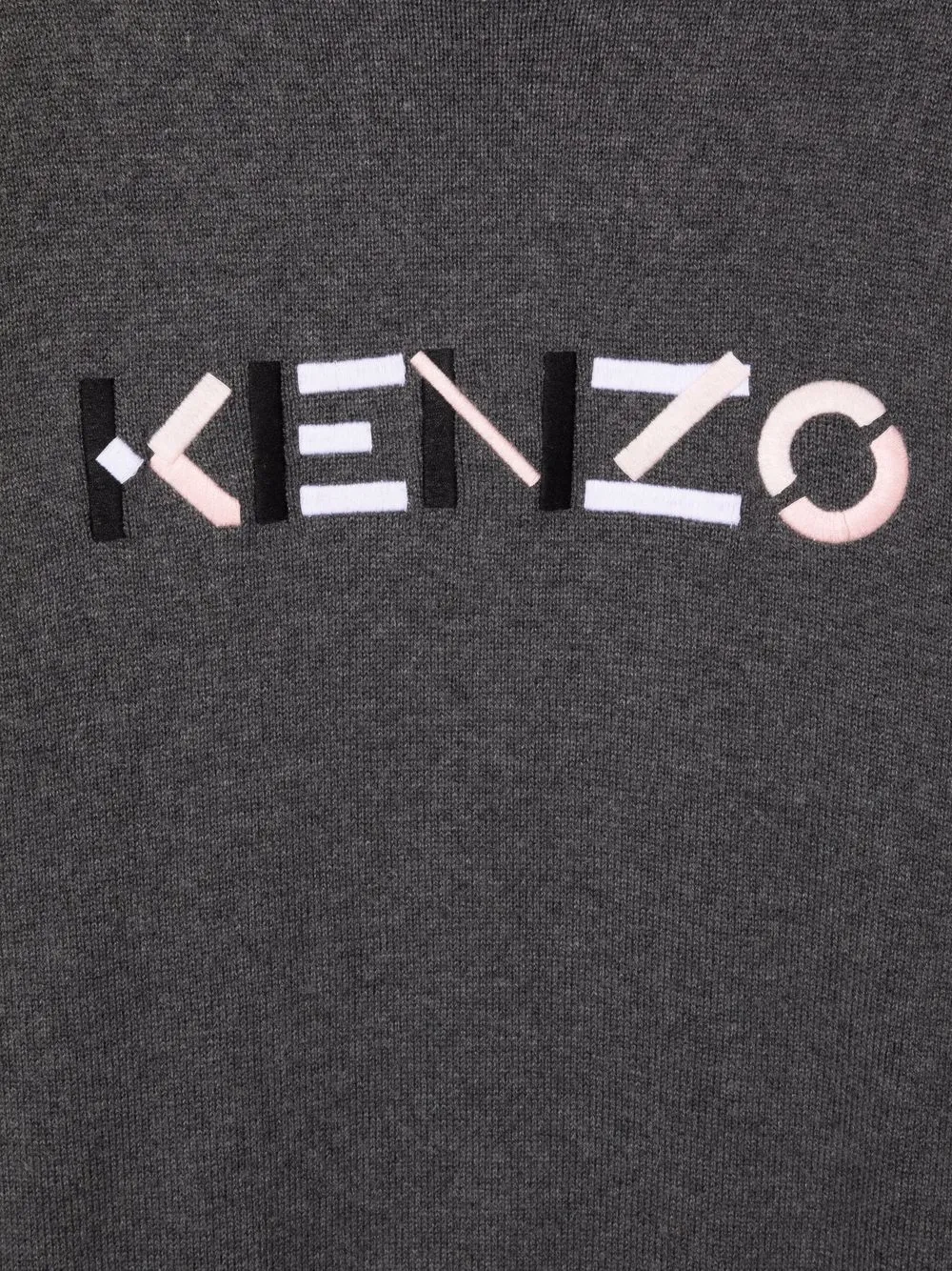 фото Kenzo kids платье с вышитым логотипом