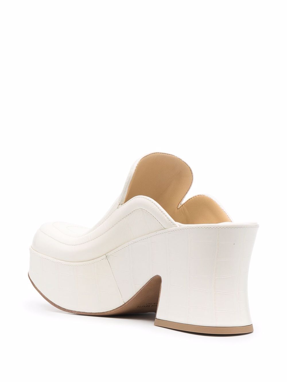 фото Bottega veneta chunky-heel platform mules