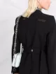 Off-White logo-print single-breasted blazer