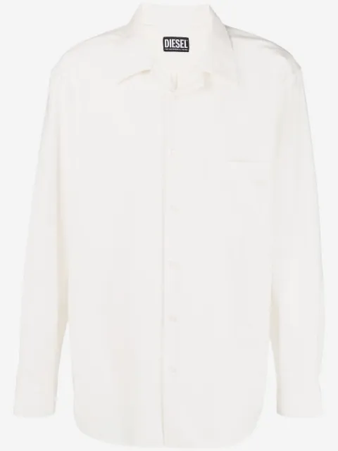 Diesel camisa con cuello cubano