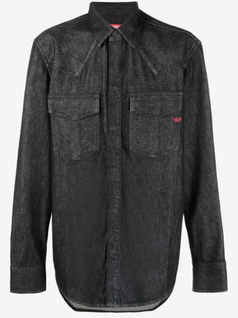 Diesel D-Ocean dark denim shirt