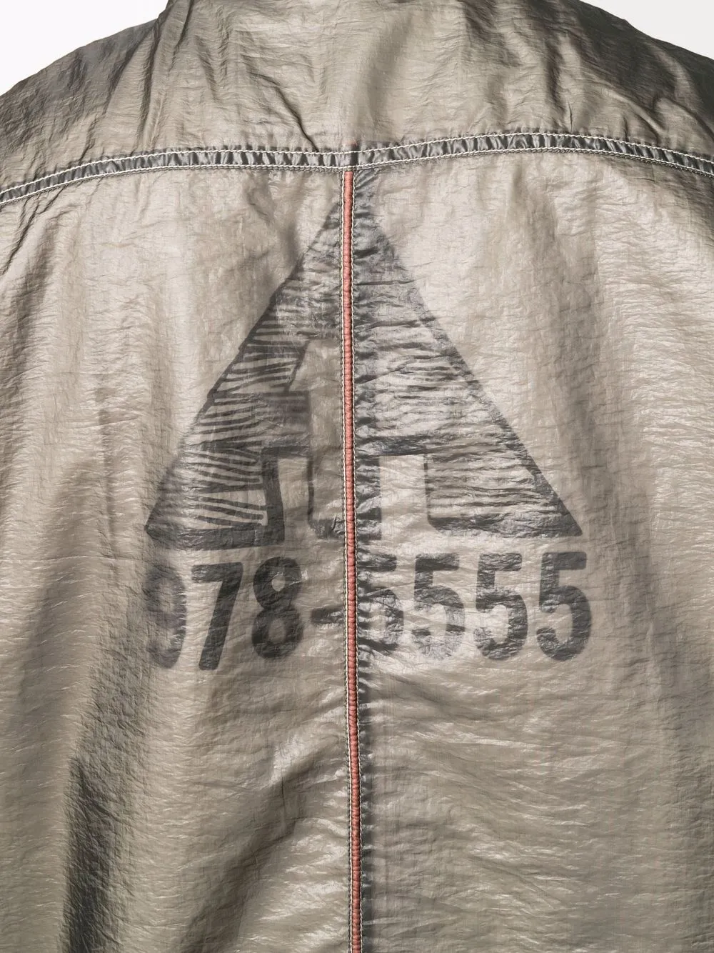 Diesel Shirtjack met metallic-effect Groen