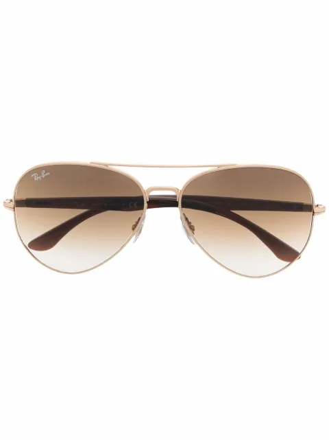Ray-Ban lunettes de soleil à monture aviateur