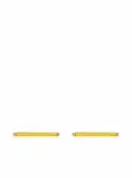 BEATRIZ PALACIOS Neon Lemon short earrings - Yellow