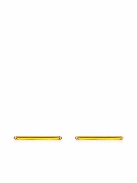 BEATRIZ PALACIOS aretes Neon Lemon 