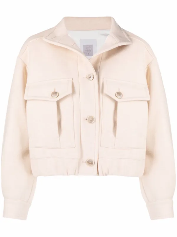 cropped fitted jacket