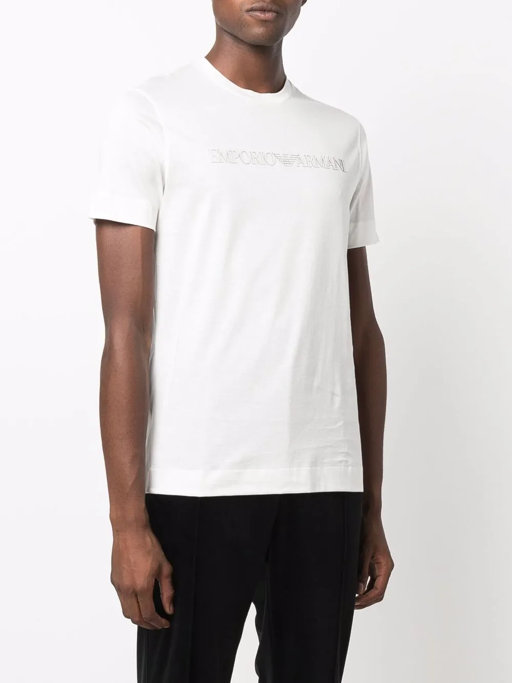 фото Emporio armani футболка с логотипом