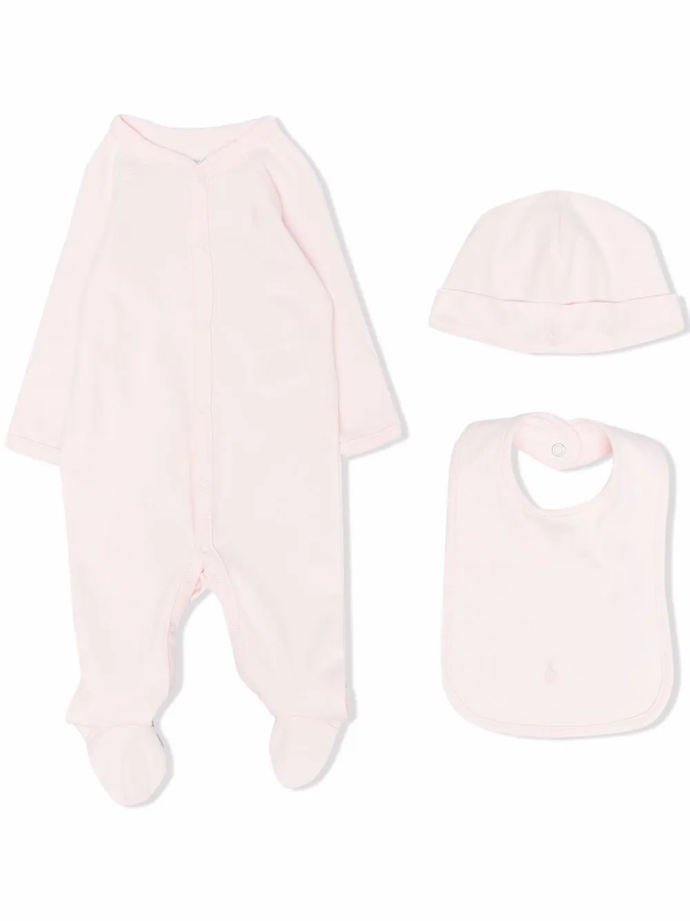 

Ralph Lauren Kids babygrow set of 4 - Pink