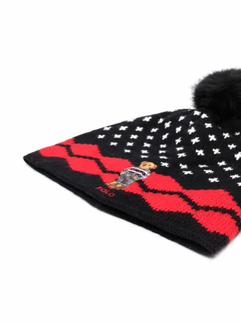 polo pom pom hat