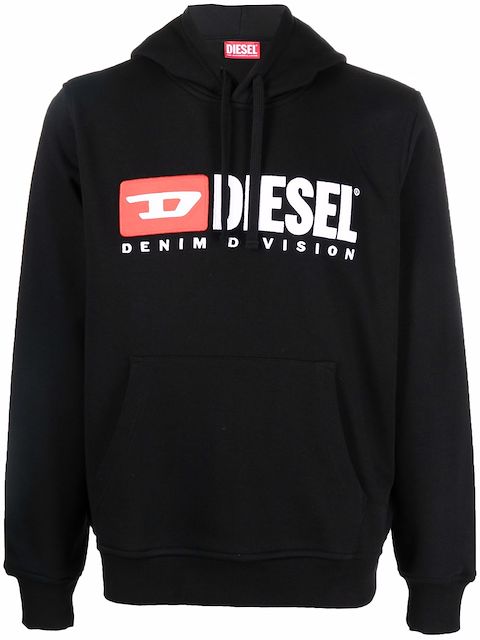 Diesel logo-print pullover hoodie 