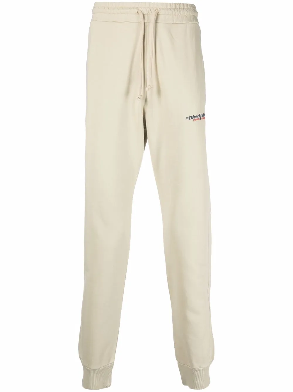 

Diesel logo-print tracksuit bottoms - Neutrals