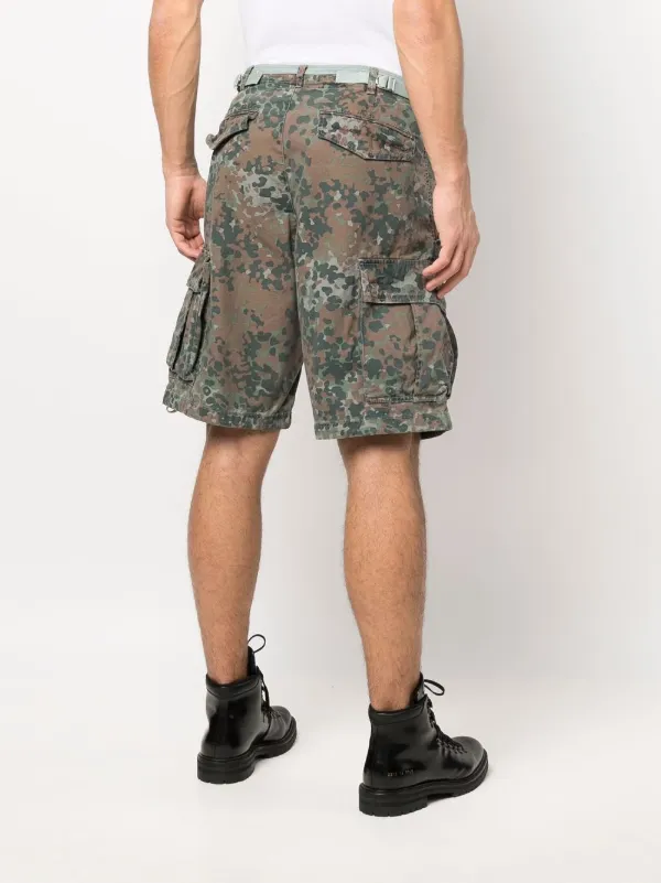 DAZZLE CAMOUFLAGE 7 POCKETS SHORTS Lサイズ Diesel camouflage-print Cargo Shorts | Blue | FARFETCH ZA