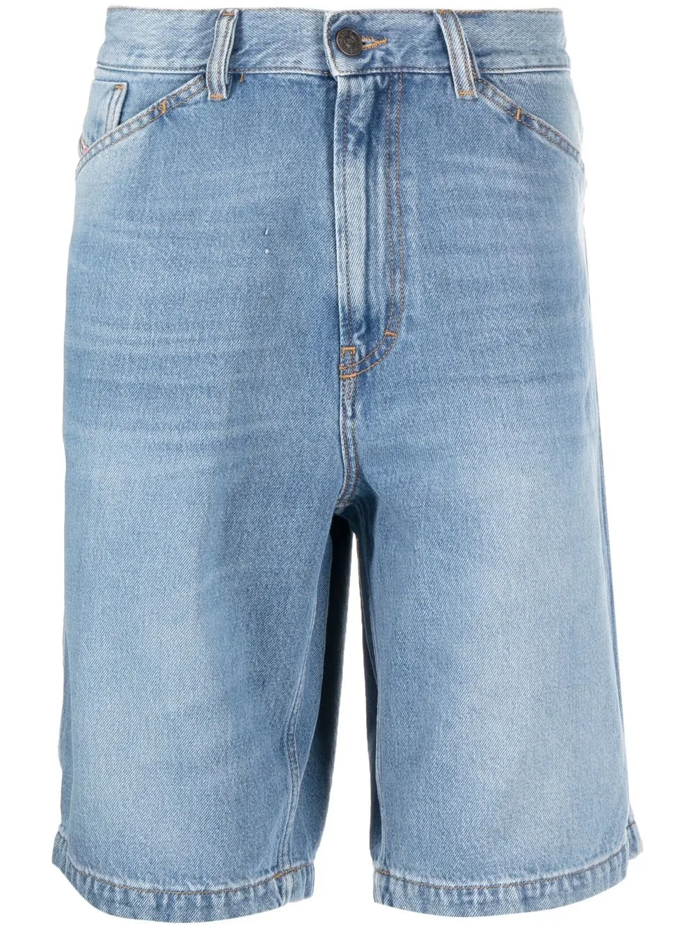 

Diesel Franky-Z denim utility shorts - Blue