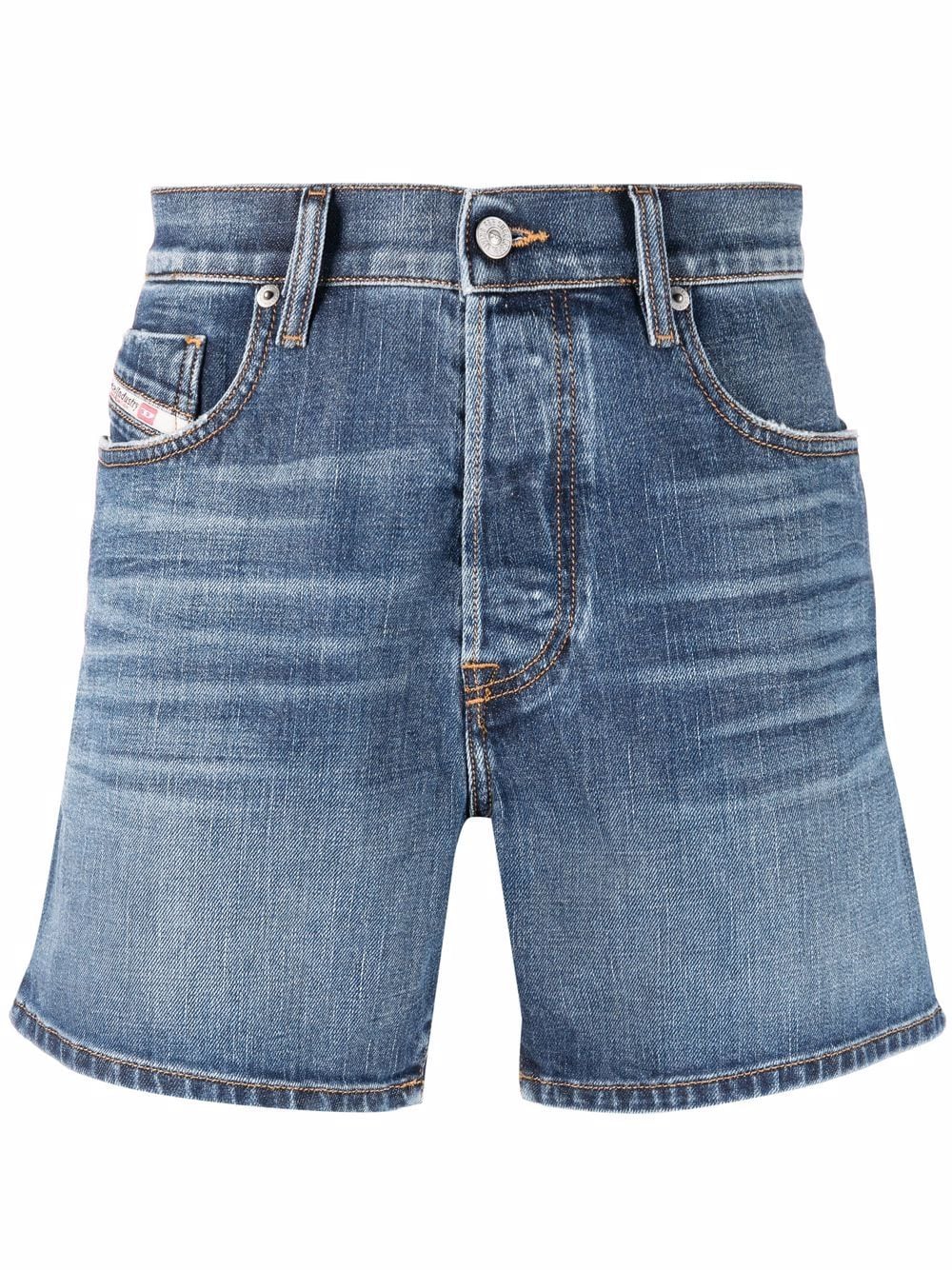 Diesel Slim-fit Denim Shorts In Blue | ModeSens