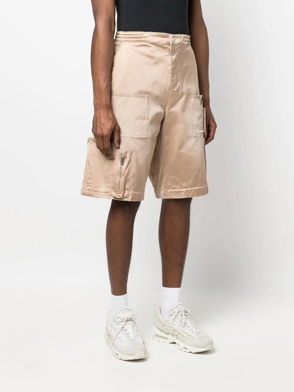  Diesel Cargo Shorts Mit Geradem Bein   Nude 