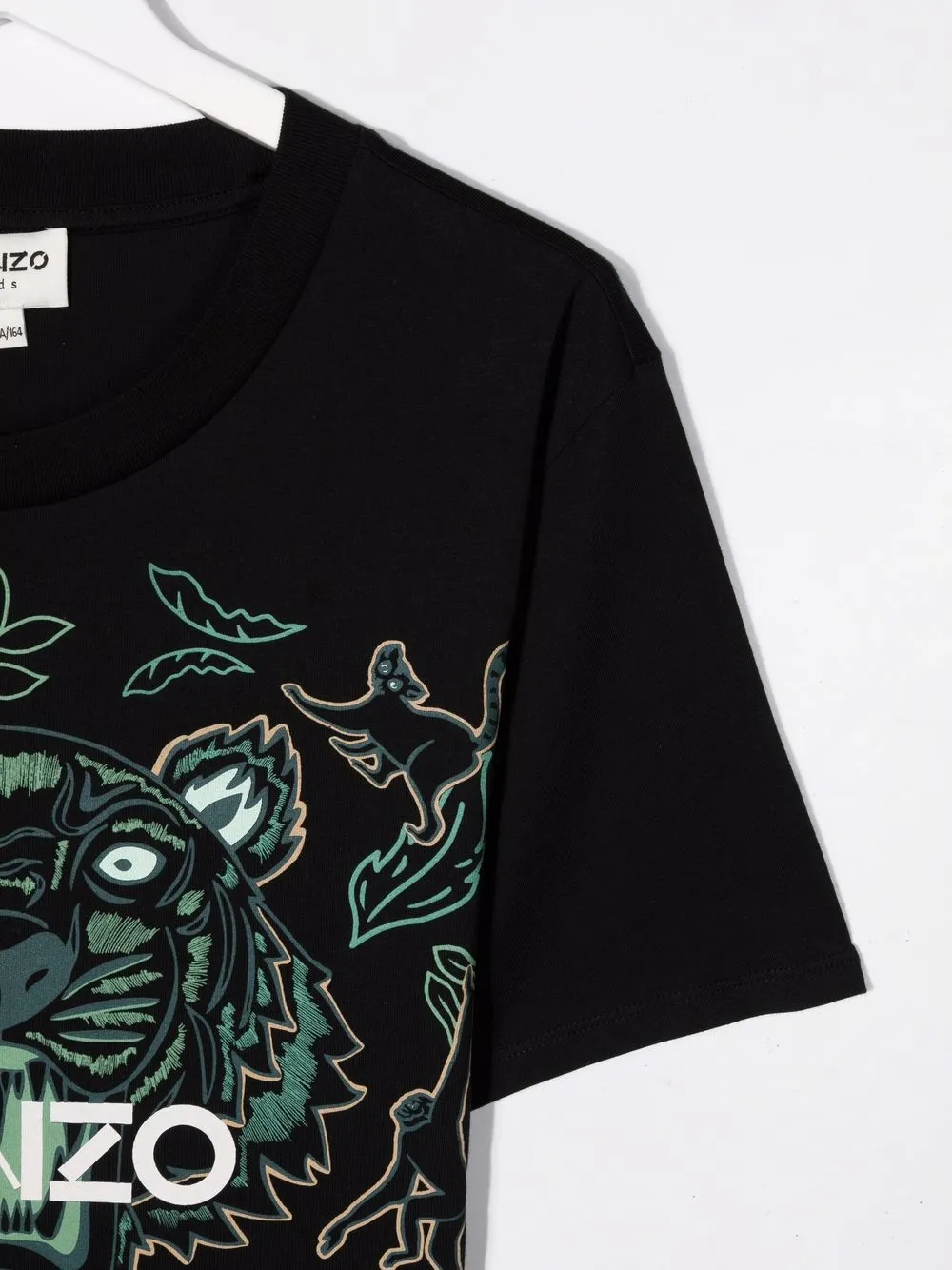 Kenzo Kids tiger-print short-sleeved T