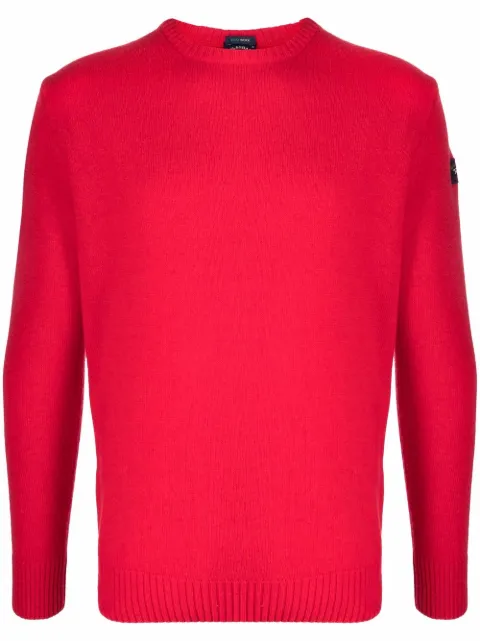 paul and shark patch jumper