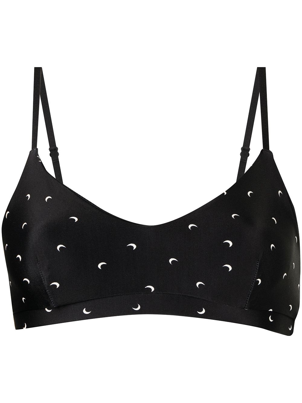 

The Upside bra deportivo con lunas estampadas - Negro