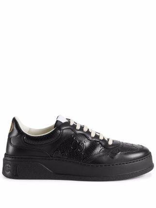 Gucci GG Embossed low-top Sneakers - Farfetch