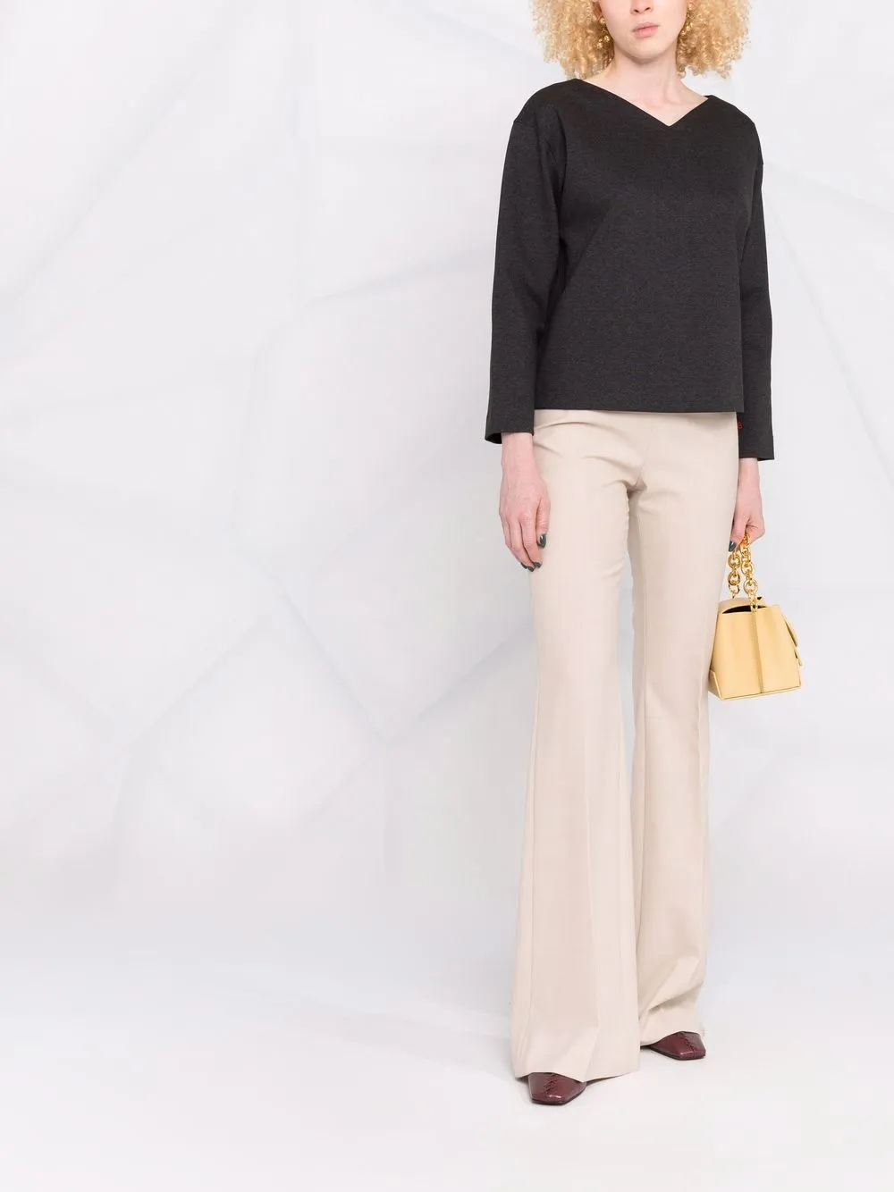 Image 2 of Victoria Victoria Beckham V-neck jumper