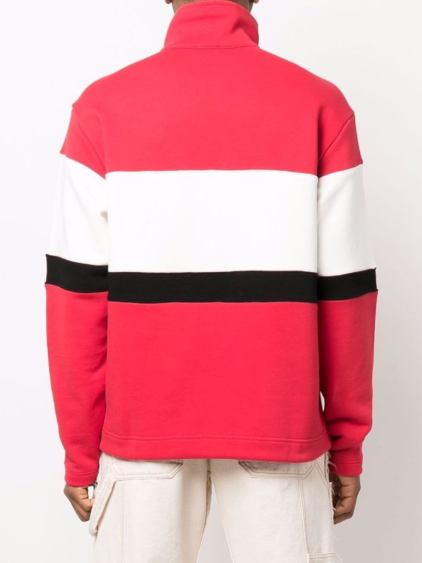 diesel half zip sweater