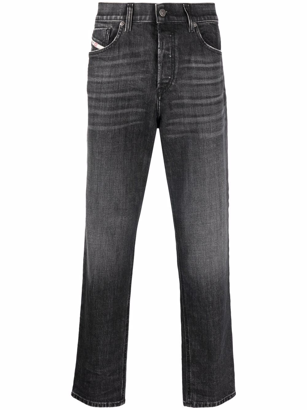 Diesel D-Fining Tapered Whisker Jeans - Farfetch