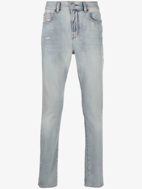 Diesel jeans slim con efecto envejecido