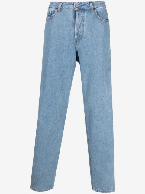 Diesel 1955 zipped straight-leg jeans