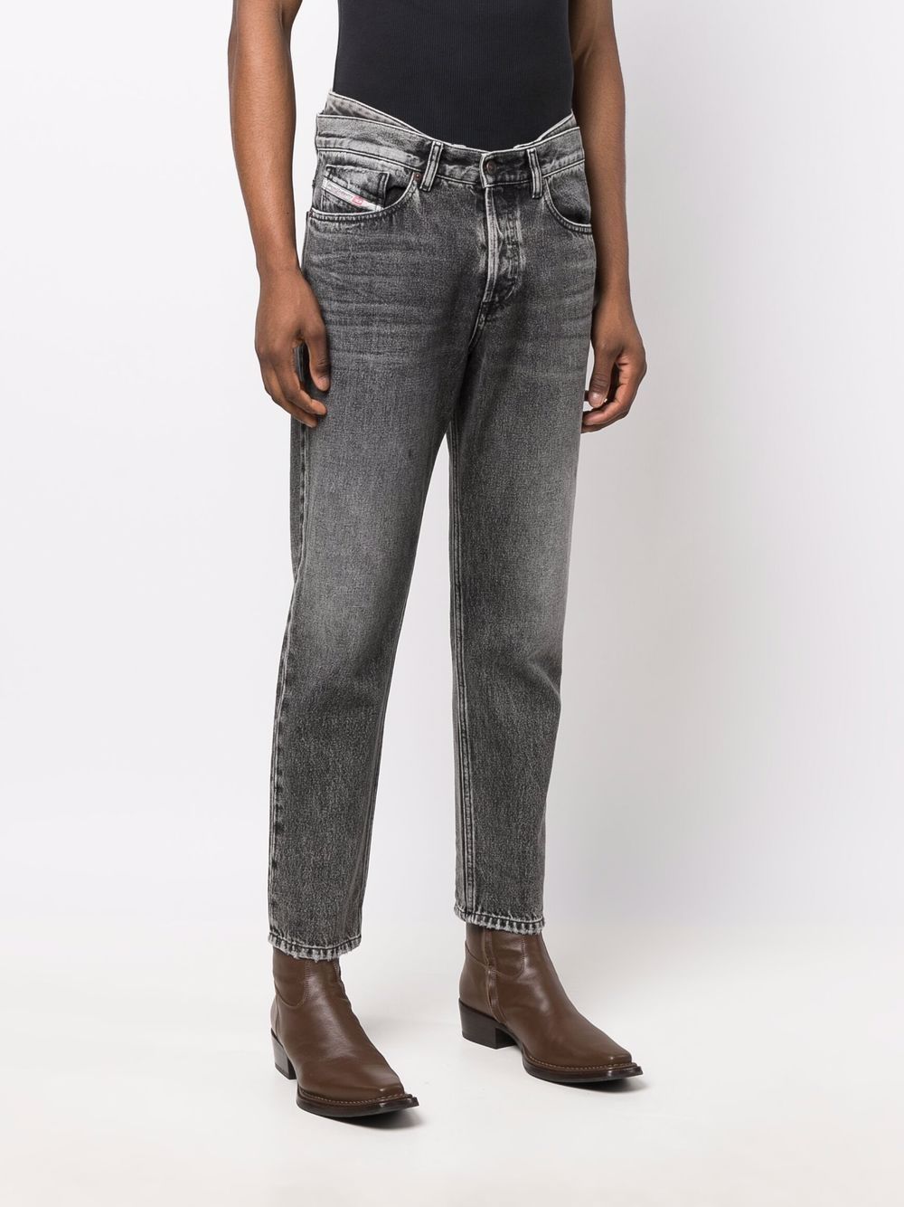 Diesel D-Fining tapered-leg jeans Men