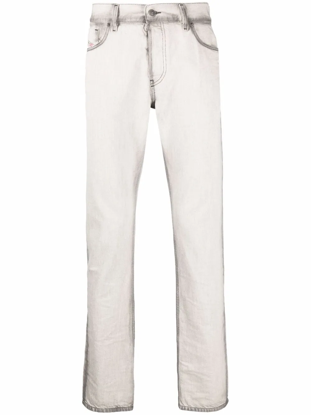 Diesel 1995 ausgeblichene Jeans - Grau