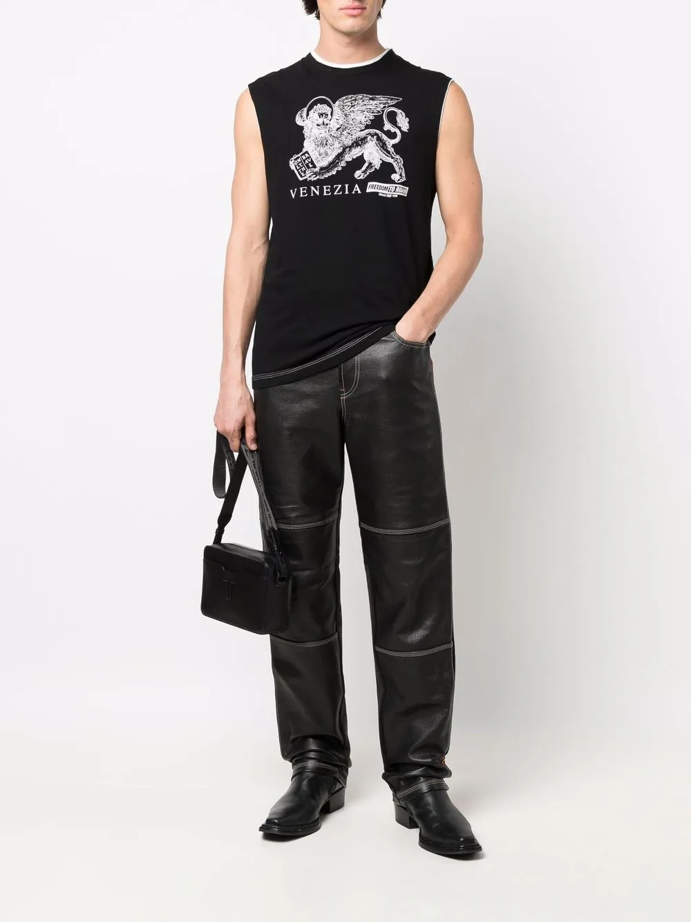 фото Diesel футболка с принтом venezia