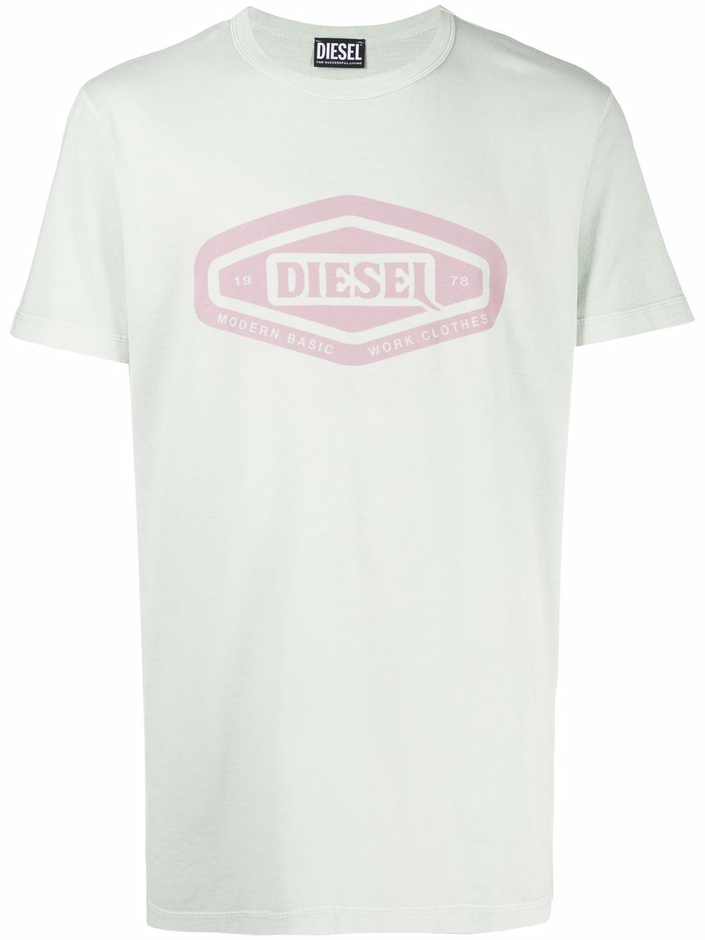 Diesel logo-print T-shirt - Farfetch