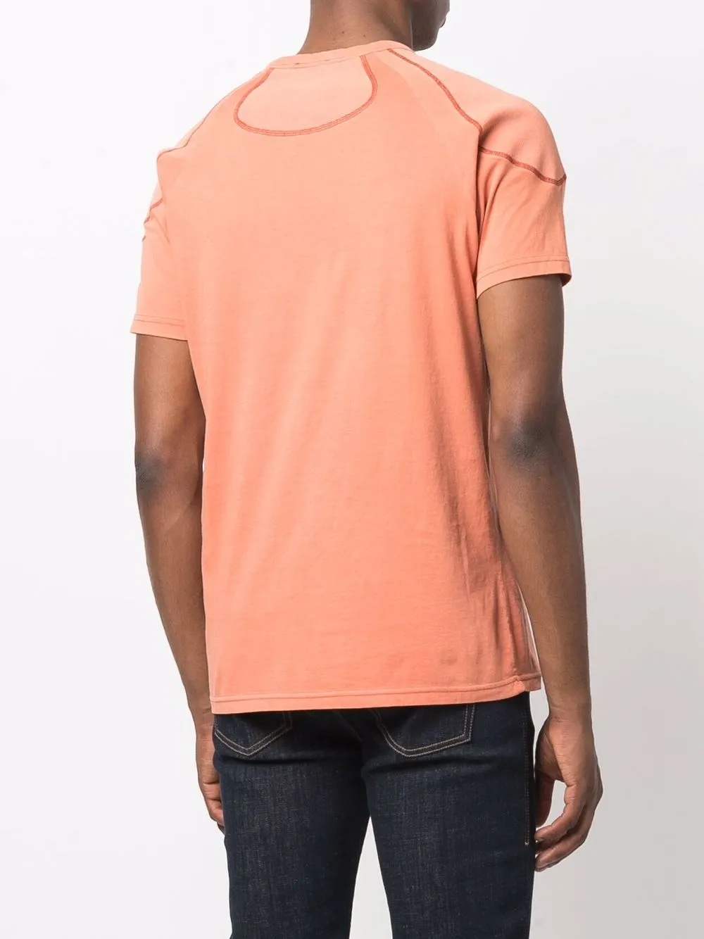 фото Diesel футболка с контрастной строчкой